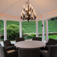 gazebo chandelier