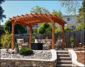 outdoor structure - pergola