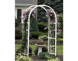 outdoor garden arbor