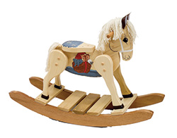 Ride along on a Rocking horses