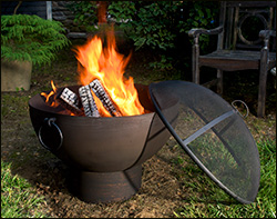 Fire pit or fire bowl