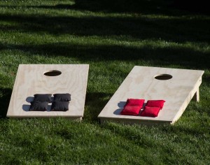 cornhole game