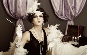 retro flapper style