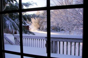 snowy-window