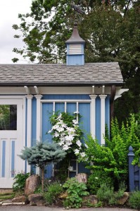 Shed-floral-trellis