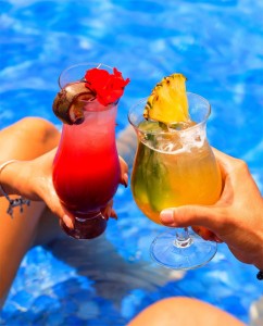 fun and refreshing summer drinks, cheers