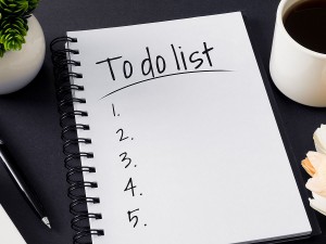 end of year to-do list
