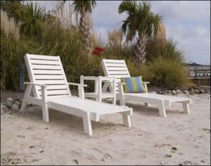 POLYWOOD Captain Chaise Lounge